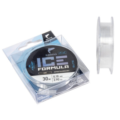 Леска монофильная зимняя SALMO ELITE ICE FORMULA CLEAR 030/018